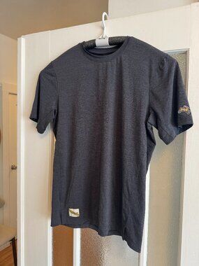 Tracksmith Session Tee — Charcoal Heather
